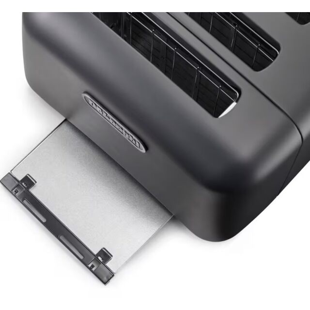 Delonghi CT04.GY Grey Argento Silva 4 Slice Grey Toaster