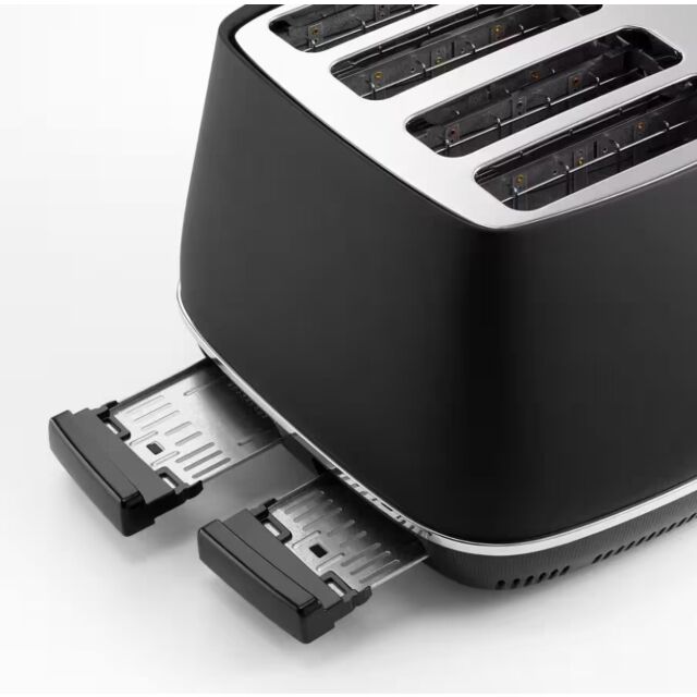 Delonghi CTIN4003.BK Black Distinta X 4 Slice Toaster