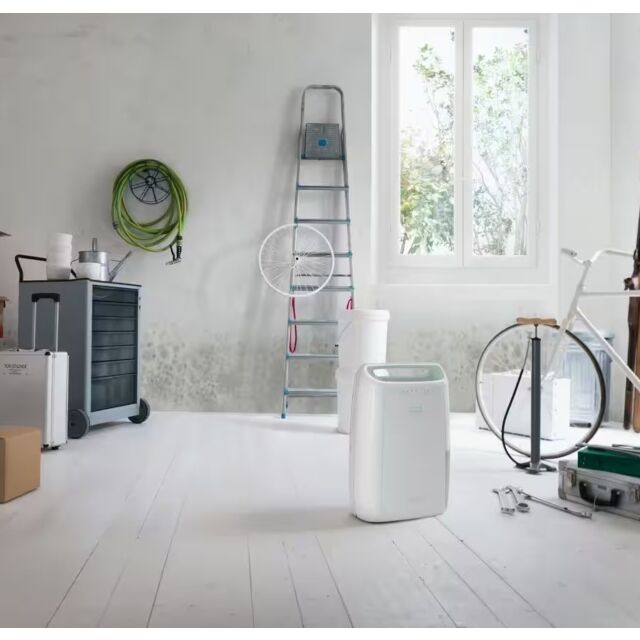 Delonghi DEX212SF Dehumidifier (Removes Up To 12 Litres Of Excess Moisture In 24 Hours)