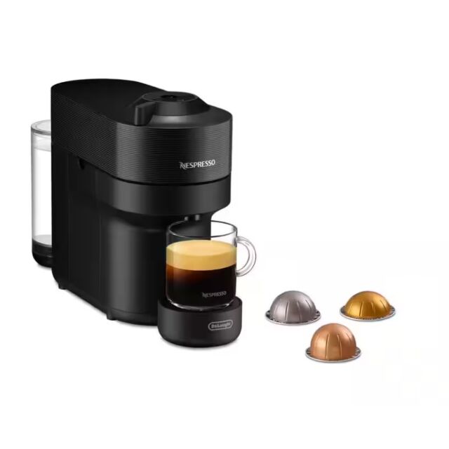 Delonghi ENV90.B Black Nespresso Vertuo Pop Capsule Coffee Machine