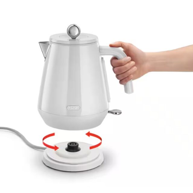 Delonghi KBY3001.W Eclettica Kettle White