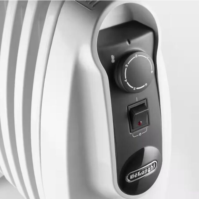 Delonghi TRNS0505MWHGY Nano 500W Ultra Compact Oil Filled Radiator