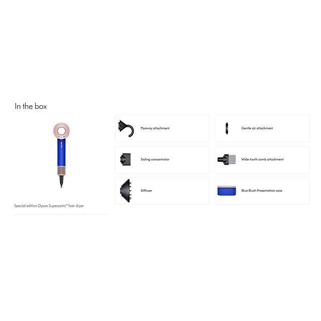 Dyson HD07 SUPERSONIC™ Blue Blush Special Edition Hairdryer # 460563-01