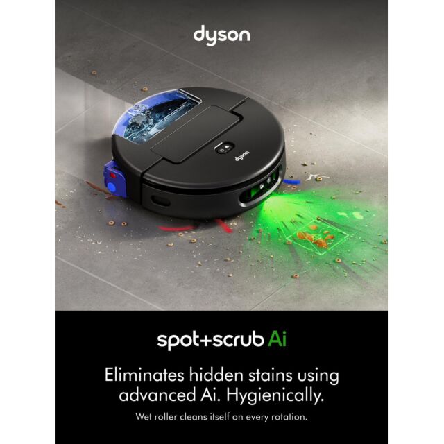 Dyson RB05 SPOT+SCRUB™ AI Wet And Dry Robot Vacuum Cleaner # 586180-01