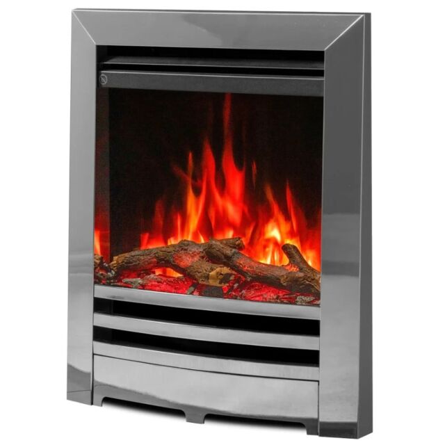 Fire FX 232-145 ANYA Chrome 16inch Inset Electric Fire
