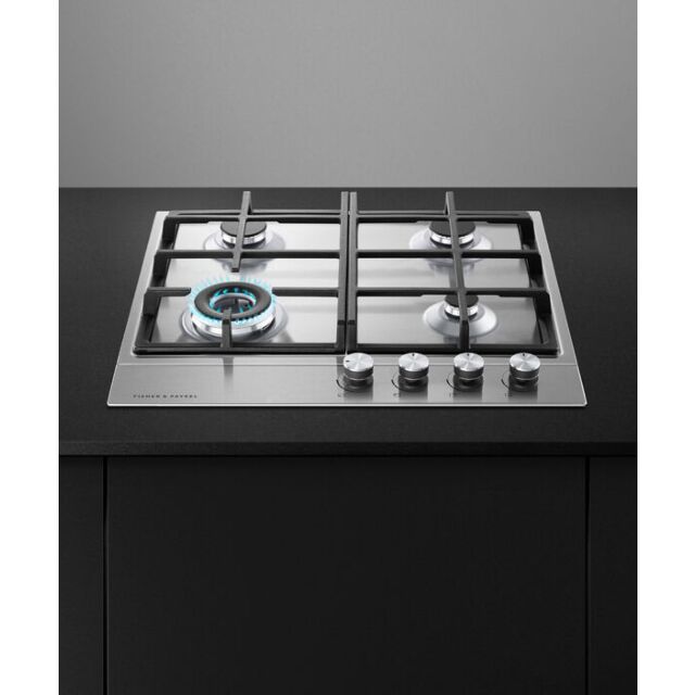 Fisher ＆ Paykel CG604DLPX1 60Cm 4 Burner Gas Hob - Stainless Steel