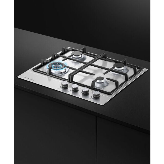 Fisher ＆ Paykel CG604DLPX1 60Cm 4 Burner Gas Hob - Stainless Steel