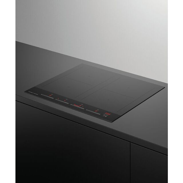 Fisher ＆ Paykel CI604DTB4 60Cm Induction Hob - Black Glass