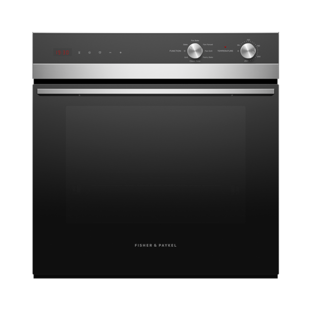 Fisher ＆ Paykel OB60SC7CEX3 Built In Electric Single Oven - Black / Stainless Steel