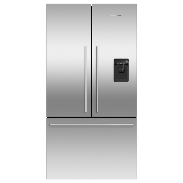 Fisher & Paykel RF540ADUX6 S/Steel 90Cm Frost Free American Fridge Freezer - Stainless Steel