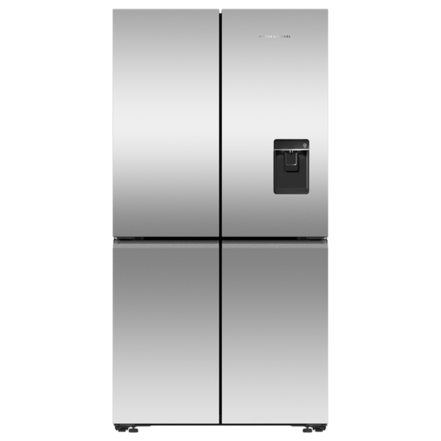 Fisher & Paykel RF605QNUVX1 90.5Cm Quad Door Frost Free Fridge Freezer - Stainless Steel