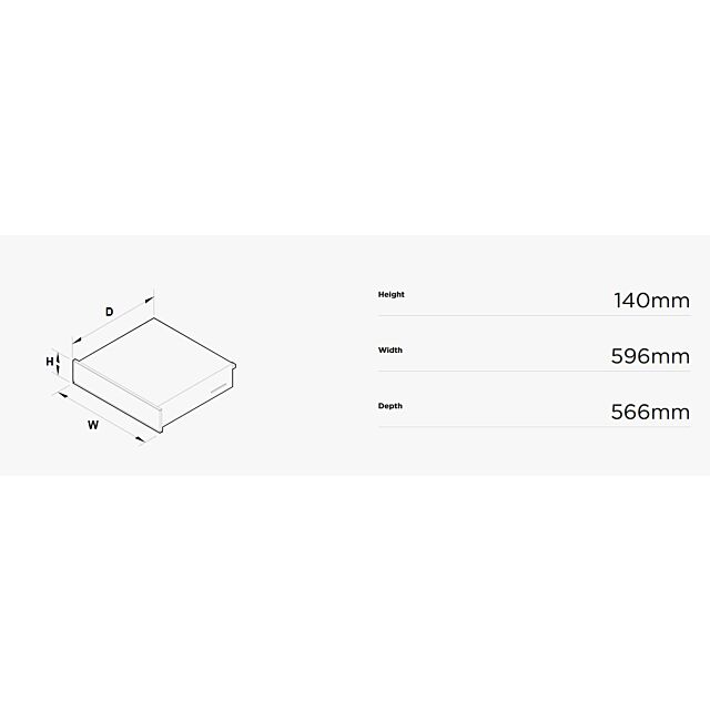Fisher ＆ Paykel VB60SDB1-SET 60Cm Vacuum Seal Drawer - Black Glass