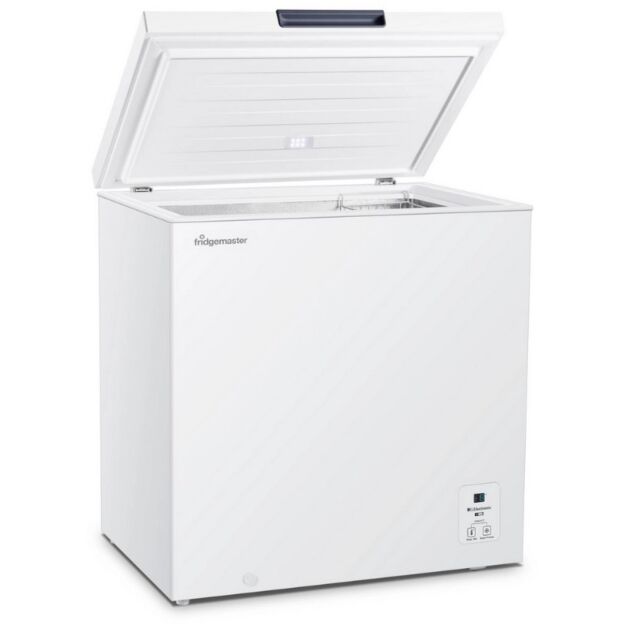 Fridgemaster MCF142E White H854 W625 D559 Cap 142 Litre Chest Freezer