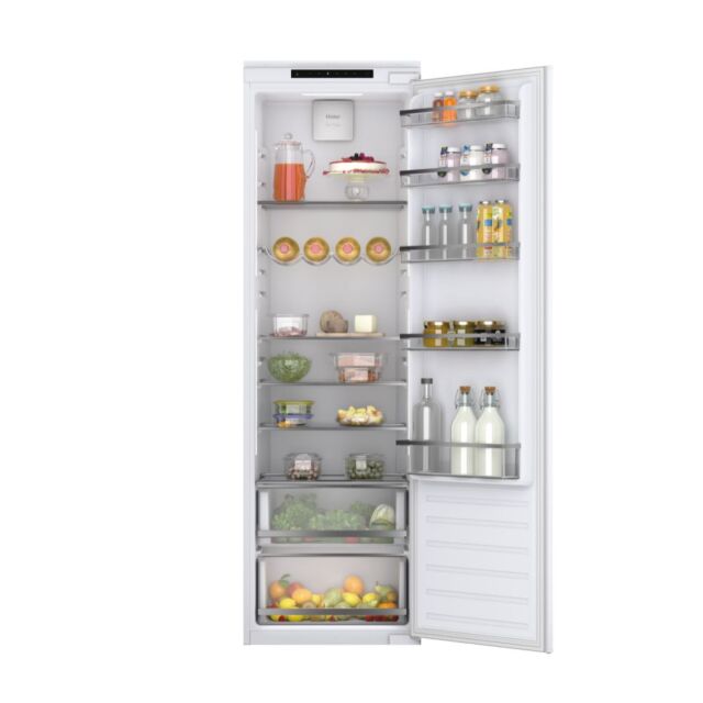 Haier HAMS518EWK Integrated Tall Larder, 177cm