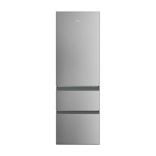 Haier HTR3618DNMM Inox 60/40 Fridge Freezer - H1850 W595 D667