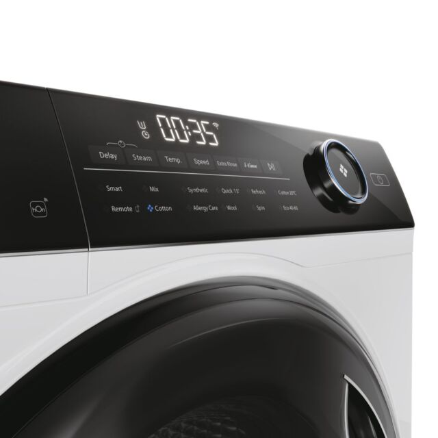 Haier HW100-B14959U1UK 10kg Series 5 Washing Machine, White, WiFi, 1400rpm