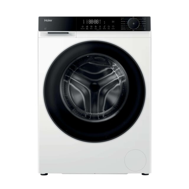 Haier HW120-BP14357UUK 12kg Series 5 Washing Machine, White, WiFi, 1400rpm