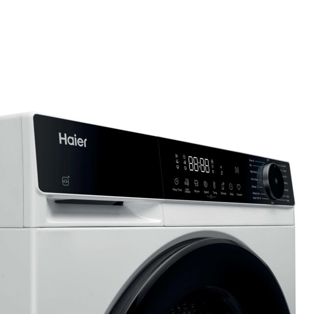 Haier HW120-BP14357UUK 12kg Series 5 Washing Machine, White, WiFi, 1400rpm