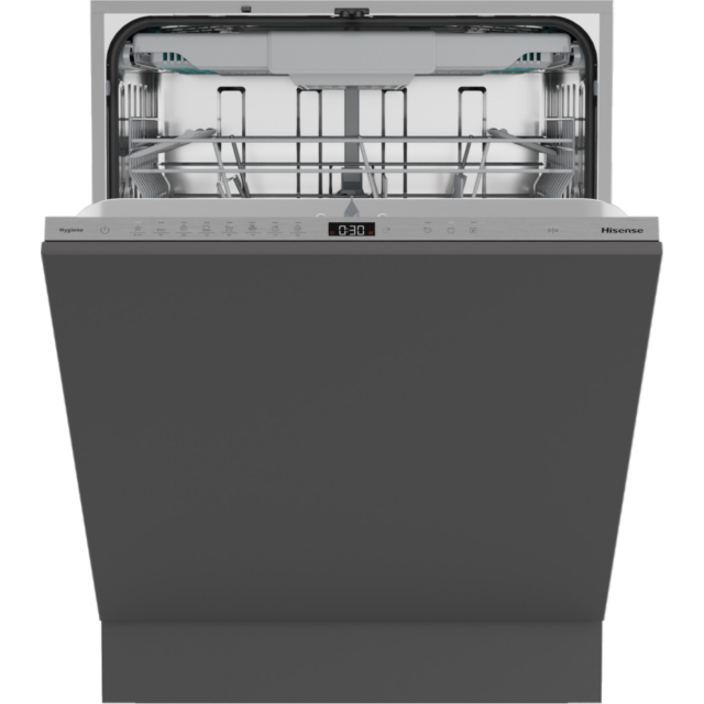 Hisense HV663A60UK Full-Size Fully Integrated Dishwasher - 16 Place Settings
