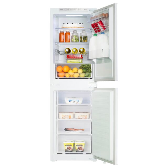 Hisense RIB291F4AWE 54Cm 50:50 Integrated Frost Free Fridge Freezer