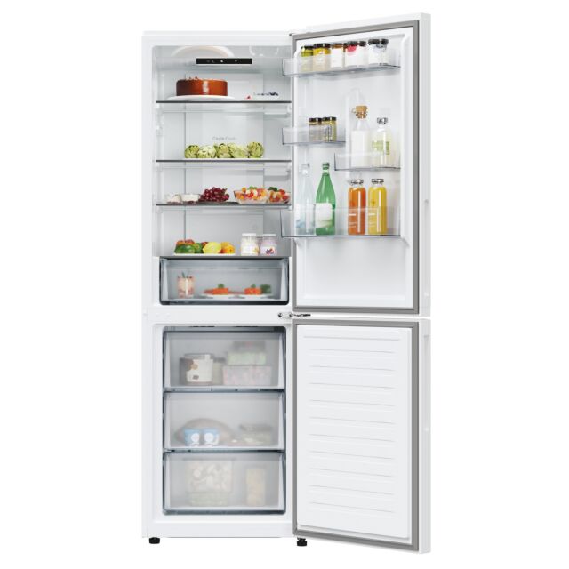 Hoover HONCQ2T618EWKR H185 W59.5 D65.8 60/40 Frost Free Fridge Freezer - White