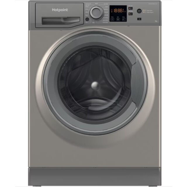 Hotpoint NSWF946GGUK Graphite Hotpoint AntiStain WASHING MACHINE 9KG - Graphite - A