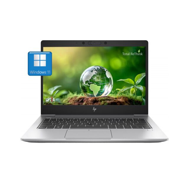 HP (T1A Refurbished) L-EB830G6-T002-W11 (GRADE T1A) Silver 13.3inch Elitebook 830 Computer