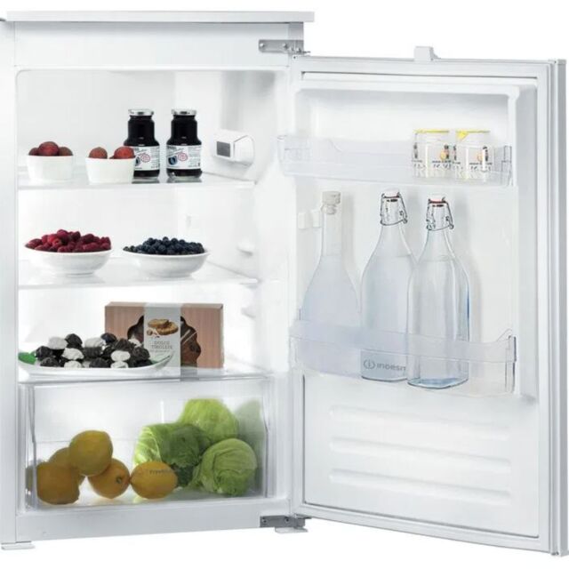 Indesit INS9012 Integrated Low Frost Integrated Tall Larder Fridge - 54CM - 136L