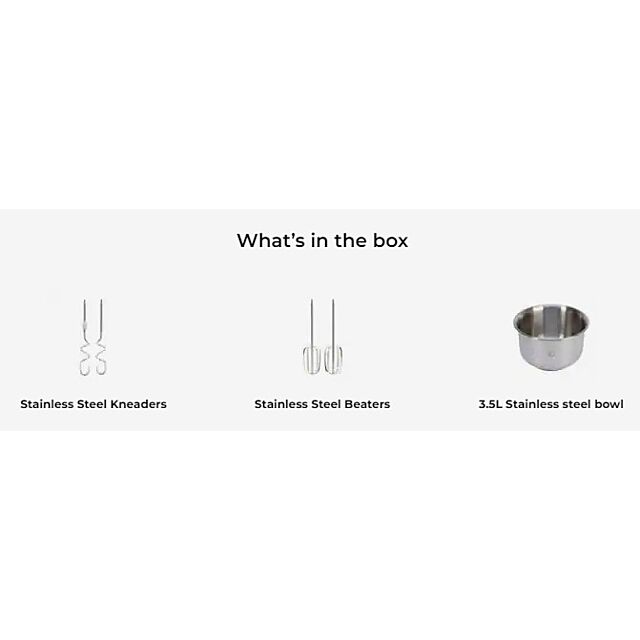 Kenwood HMP54.000SI Combi Handmixer Chefette