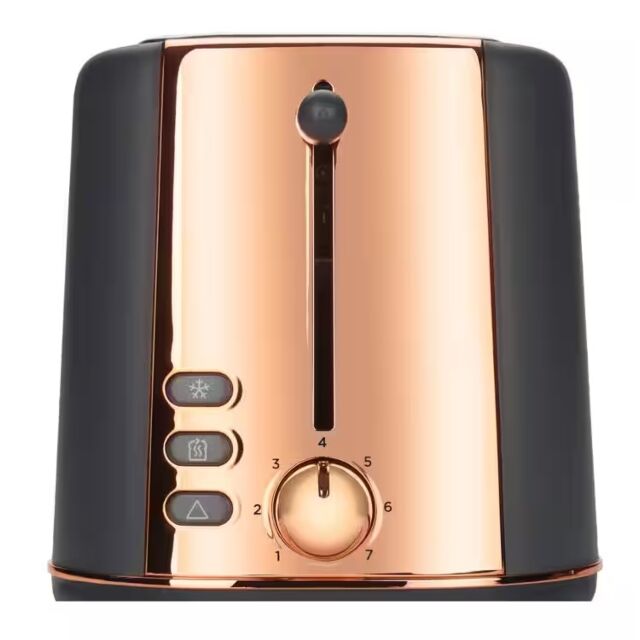 Kenwood TCP05.CODG grey Abbey Lux 2 Slot Toaster