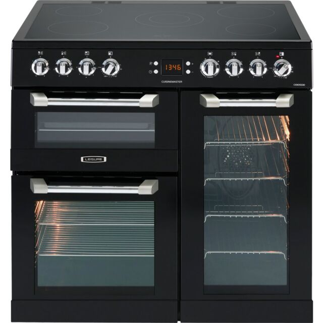 Leisure CS90C530K Black Cusine Master 90 Ceramic/Electric Range Cooker