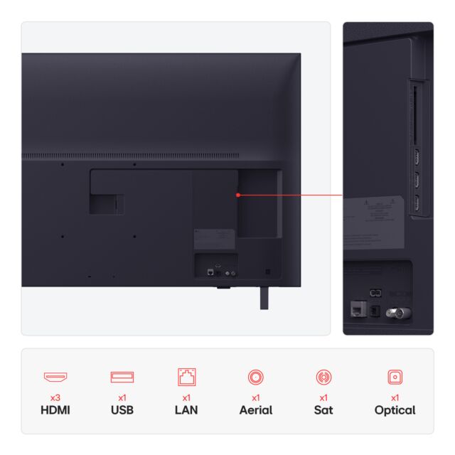 LG 50UA74006LB.AEK 50inch 4K Ultra HD Smart TV