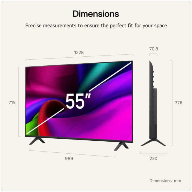 LG 55NU900B6LA.AEK 55inch 4K NANO 4K UHD AI Smart TV