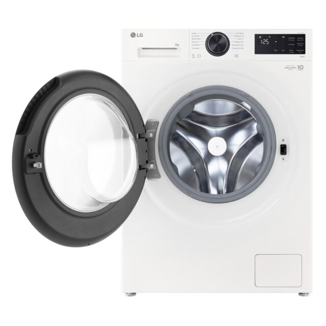 LG F2X50S9TWB White Free-Standing 9Kg 1200 Spin Washing Machine