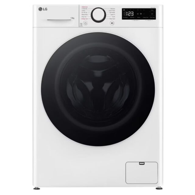 LG F4Y513WWLN1 White 13Kg 1400 Spin Washing Machine