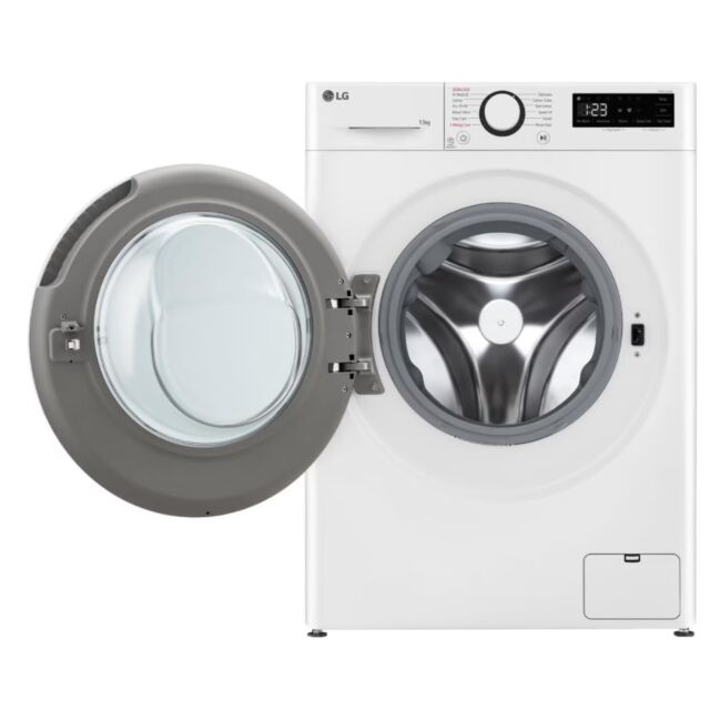 LG F4Y513WWLN1 White 13Kg 1400 Spin Washing Machine
