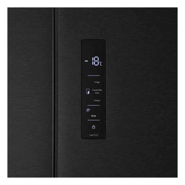 LG GMM42ABBEH No Frost American Fridge Freezer Multi Door- Non Plumbed - Matte Black H1905 W910 D690