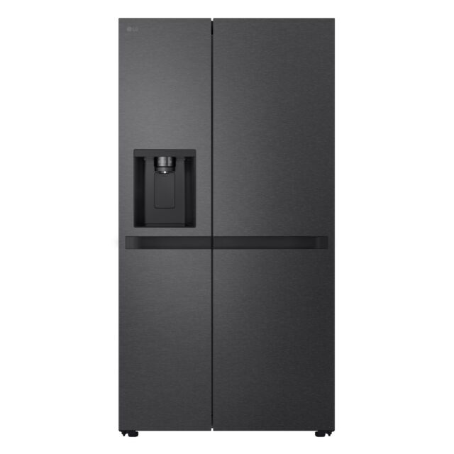 LG GSLC40EPPE H1790 W913 D735 50/50 Plumbed Total No Frost American Fridge Freezer - Matte Black