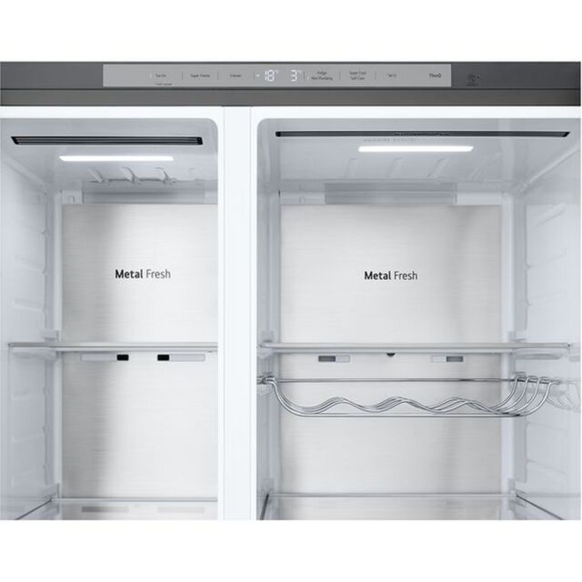 LG GSXE91BSAD Side By Side H179 W91.3 D73.5 Non Plumbed - Fridge Freezer - Brushed Steel