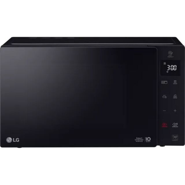 LG MH6535GIS Microwave Oven with Grill and Touch Control Panel - Black