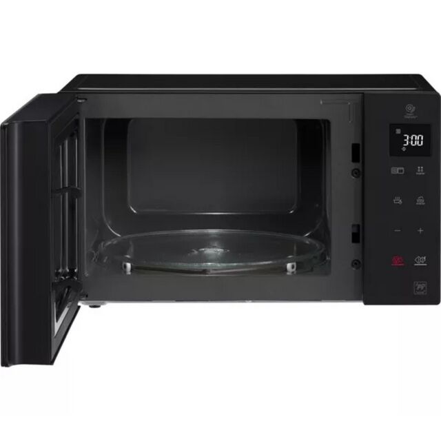 LG MH6535GIS Microwave Oven with Grill and Touch Control Panel - Black