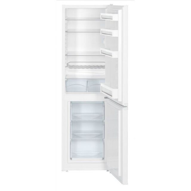 Liebherr CUE3331 H1812 W550 D630 60/40 Smartfrost Fridge Freezer, 3 Freezer Drawers - White