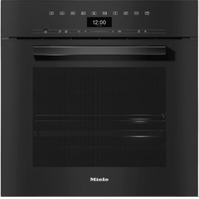 Miele DGC7460OBBL Obsidian Black Built-In Steam Combination Oven