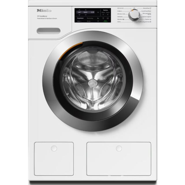 Miele WEJ 885 Chrome Edition Front-loading washing machine, 9kg, Graphite Grey Door, Straight Door F