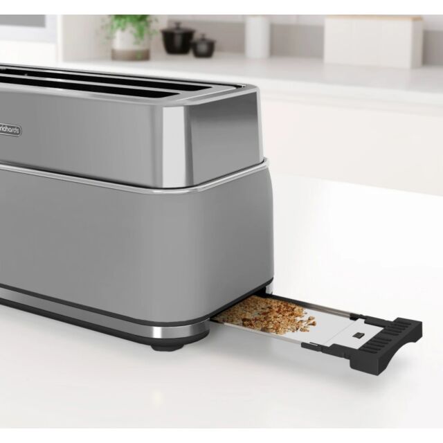 Morphy Richards 245705 Signature 4 Slice Toaster - Grey