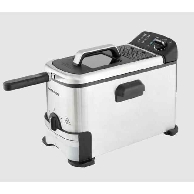 Morphy Richards 482001 B/Steel 3L Filter Pro Deep Fat Fryer