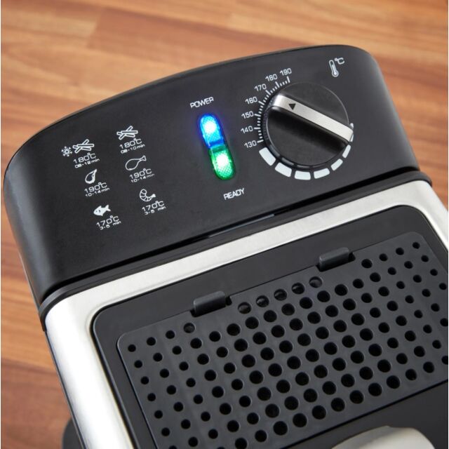 Morphy Richards 482001 B/Steel 3L Filter Pro Deep Fat Fryer