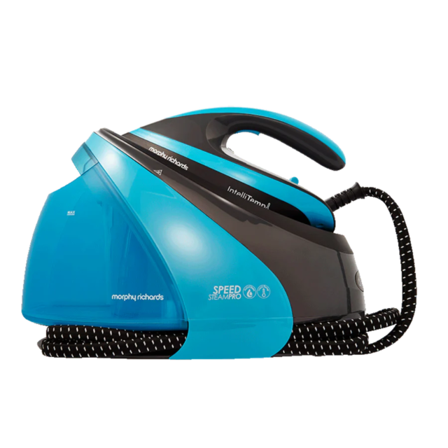 Morphy Richards 332103 Autoclean SteamPro 3000W Intellisteam Steam Generator Blue/Black