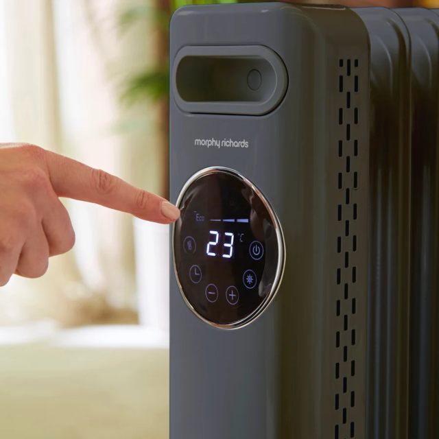 Morphy Richards 827502 1.5kW Digital Oil Filled Radiator - Grey
