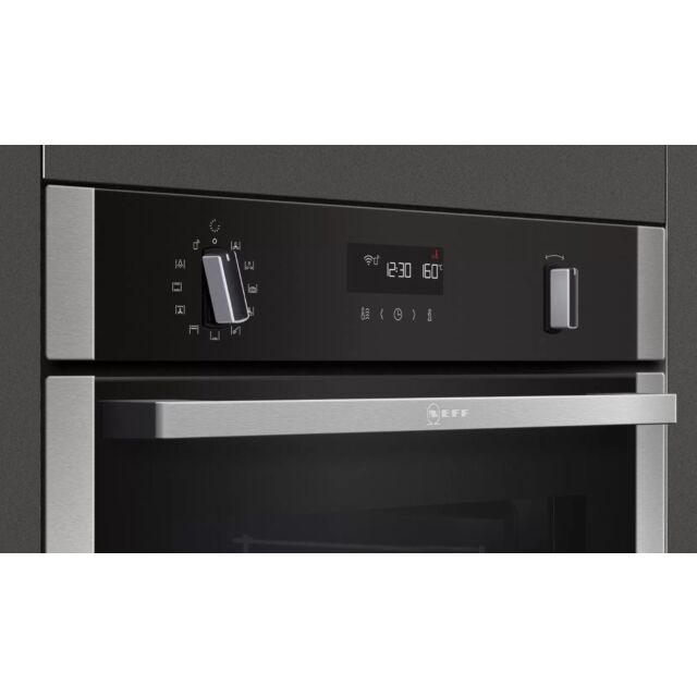 Neff B2ACH7HH0B S/Steel Built In Single Oven (Series N50) 